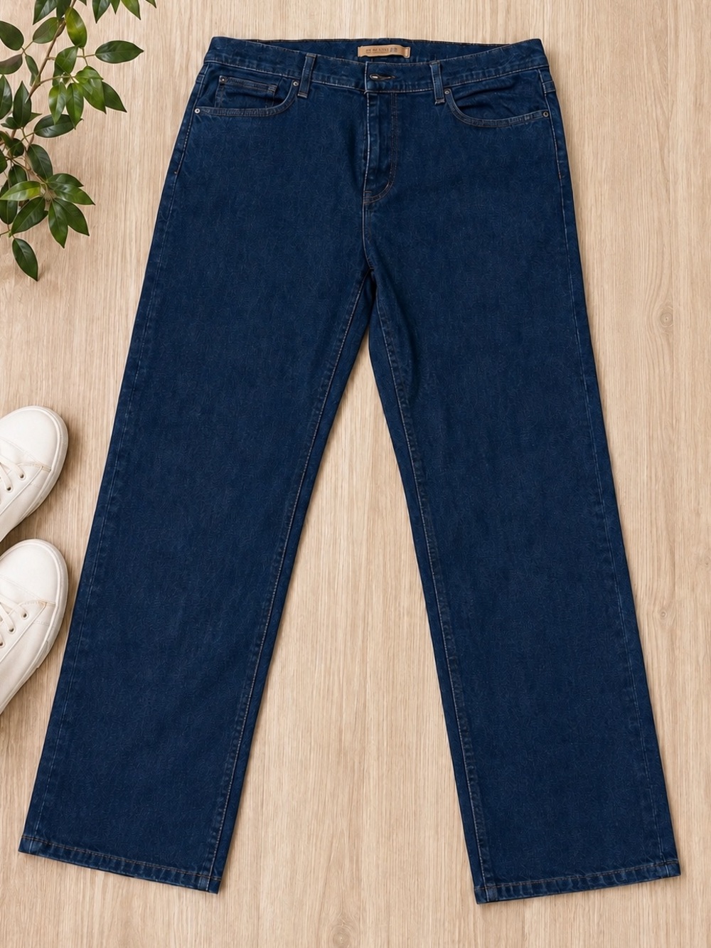Joe's Jeans Straight Leg Dark Blue Denim